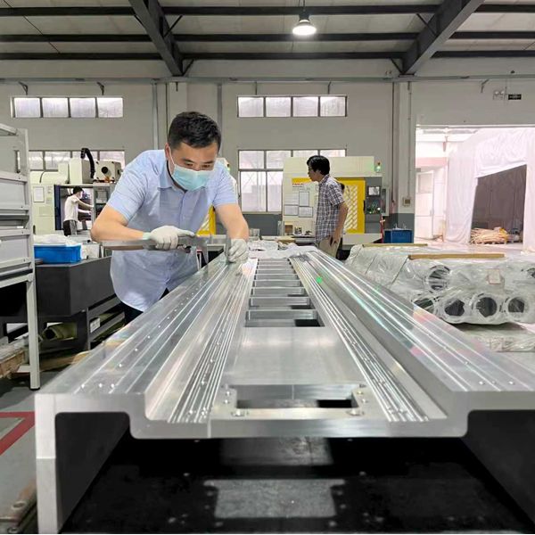 Aluminum profiles with CNC machining
