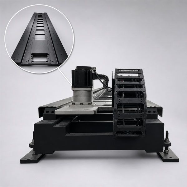 Large Cross-section Base Mount Aluminum Profile